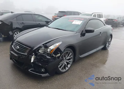 2013 Infiniti Ipl G z USA, uszkodzony, nr VIN JN1CV6FE5DM230302